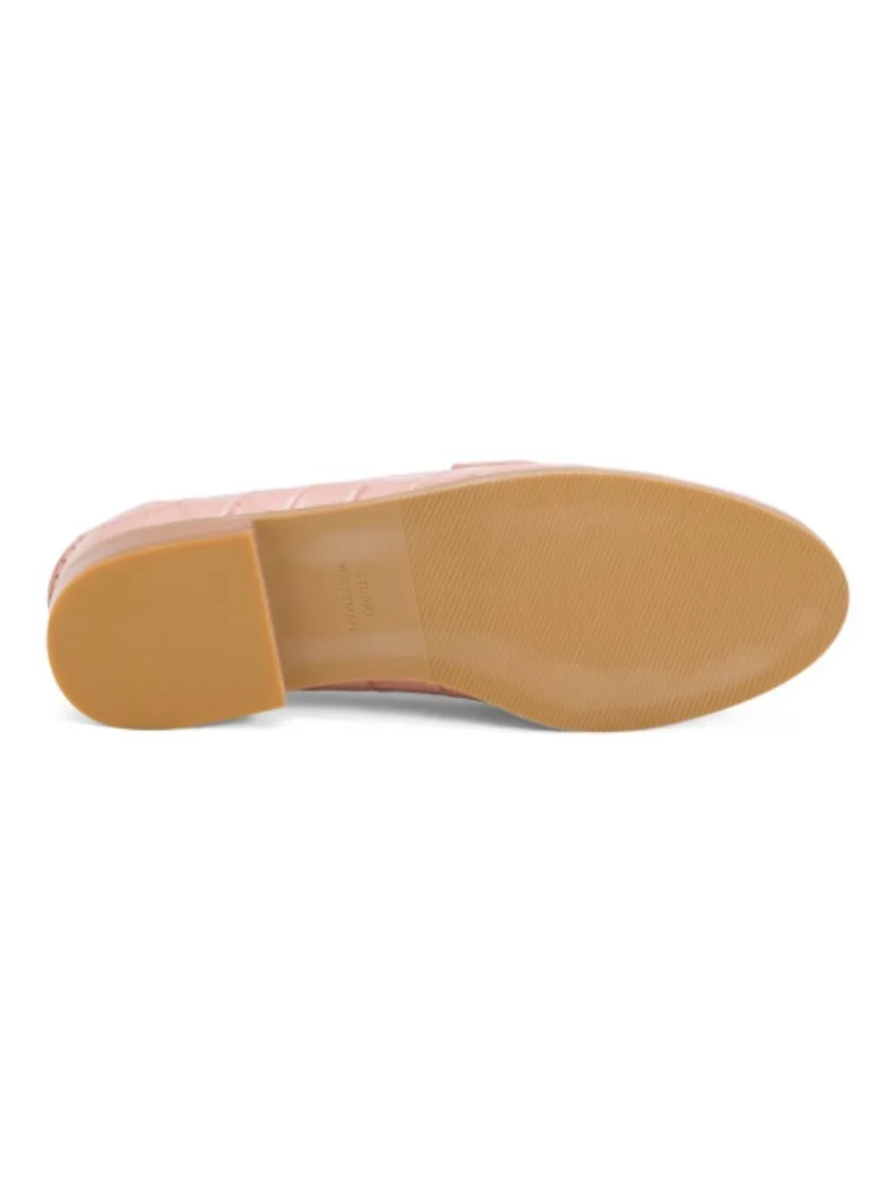 STUART WEITZMAN Leather Owen Buckle Loafers